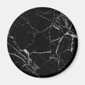 黒銀大理石 マグネット (正面)