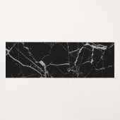 黒銀大理石 ヨガマット (正面(横))