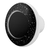 黒銀天月魔法月星 セラミックノブ (右)