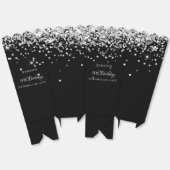 黒銀紙吹雪名の誕生日 フェイバーボックス (見開き)