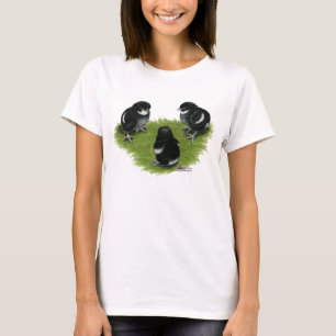 黒銅マランのひよこ Tシャツ