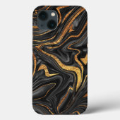 黒銅大理石#1 #decor #art Case-Mate iPhoneケース (裏面)