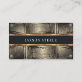 黒銅工業 名刺 (正面)