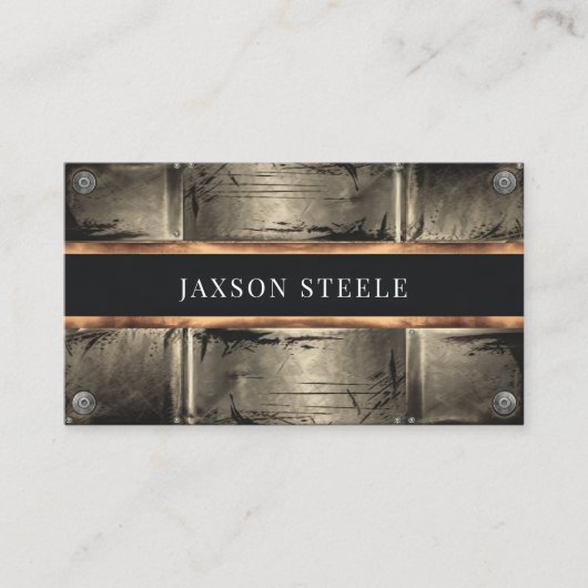 黒銅工業 名刺 (正面)