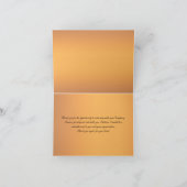 黒銅牡丹フェイクサンキューカード サンキューカード (内部)