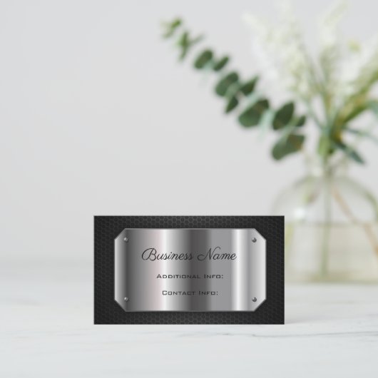 黒鋼 名刺 (スタンド正面)