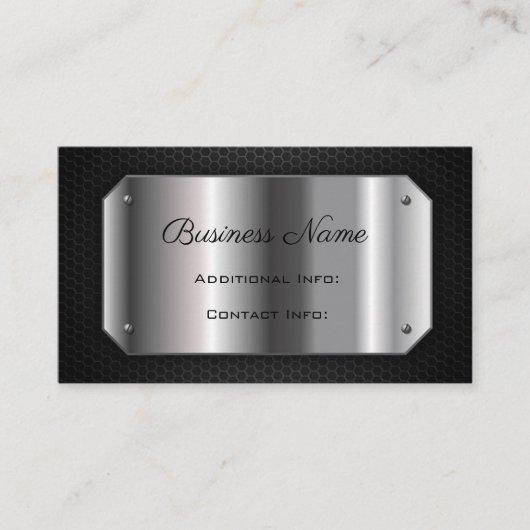 黒鋼 名刺 (正面)