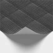 黒鋼、流れ金属のテクスチャ。 ラッピングペーパー (角)