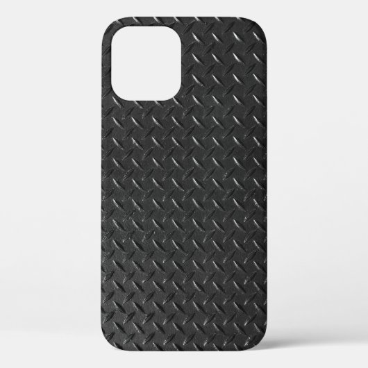 黒鋼、流れ金属のテクスチャ。 Case-Mate iPhoneケース (裏面)