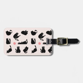 黒間抜け猫 ラゲッジタグ