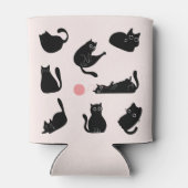 黒間抜け猫 缶クーラー (裏面)