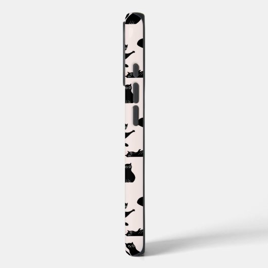 黒間抜け猫 Case-Mate iPhoneケース (裏面 / 左)