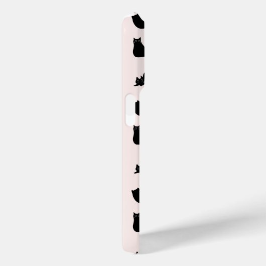 黒間抜け猫 Case-Mate iPhoneケース (裏面 / 右)