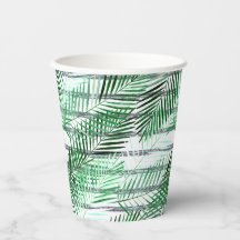 黒離れ白のストライプの背景にヤシの実