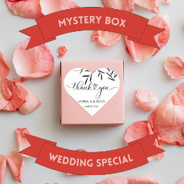 黒離れ白の背結婚景サンキュー ハートシール