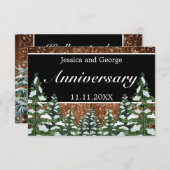 黒雪森結婚記念日 出欠カード (正面/裏面)