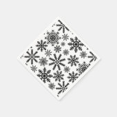 黒雪片 スタンダードカクテルナプキン (角)