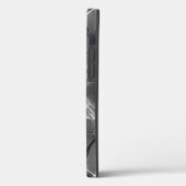 黒雲に対するカミソリワイヤCase-Mate iPhone ca Case-Mate iPhoneケース (裏面 / 左)