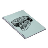 黒靴ポリッシュスズ ノートブック (右側)