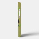 黒頂点に達されたシジュウカラ科 Case-Mate iPhoneケース (裏面 / 左)