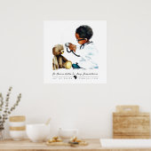 黒頭が切れる子 ポスター (キッチン)