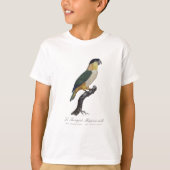 黒頭のオスのインコ、Pionites Melanocephalus Tシャツ (正面)