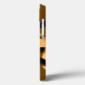 黒風変わりとオレンジのもつれ Case-Mate iPhoneケース (裏面 / 左)