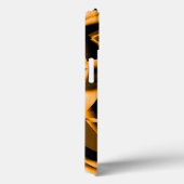 黒風変わりとオレンジのもつれ Case-Mate iPhoneケース (裏面 / 右)