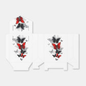 黒飛んでいると赤のモルフォ フェイバーボックス (折り畳みなし)