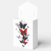 黒飛んでいると赤のモルフォ フェイバーボックス (オープン)