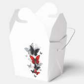 黒飛んでいると赤のモルフォ フェイバーボックス (オープン)