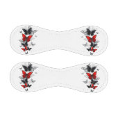 黒飛んでいると赤のモルフォ 野球ボール (パネル)