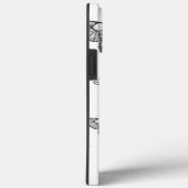 黒飛んでいると赤のモルフォ Case-Mate iPhoneケース (裏面 / 右)