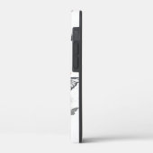 黒飛んでいると赤のモルフォ Case-Mate iPhoneケース (裏面 / 左)