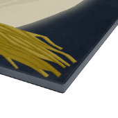 黒飛んでいる猫と月を持つ魔女 カッティングボード (角)