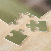 黒馬のクローズアップポートレート ジグソーパズル (側面)