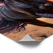 黒馬の美学 ポスター (角)