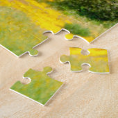 黒馬の走が野原を抜けて ジグソーパズル (側面)