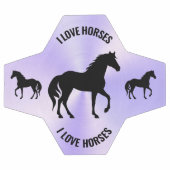 黒馬シルエットモノグラム | サッカーボール (フラット)