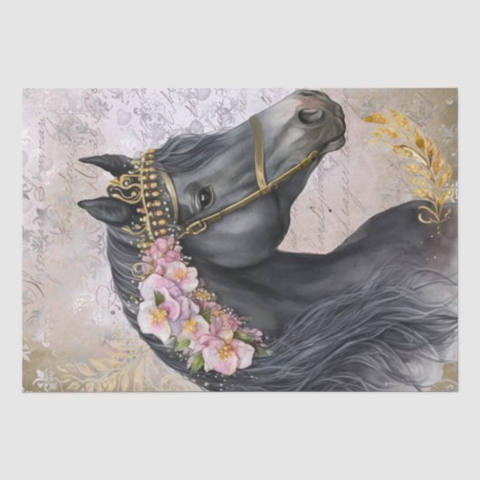 黒馬フローラ分離 薄葉紙 (正面)