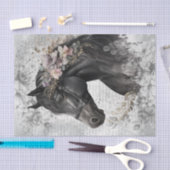 黒馬フローラ分離 薄葉紙 (クラフト)