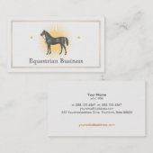 黒馬名刺 名刺 (正面/裏面)