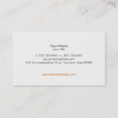 黒馬名刺 名刺 (裏面)