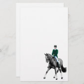 黒馬文房具 便箋 (正面/裏面)