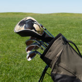 黒馬月花畑 ゴルフヘッドカバー (インサイチュ)