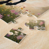 黒馬月花畑 ジグソーパズル (側面)