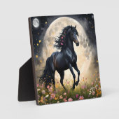 黒馬月花畑 フォトプラーク (正面)