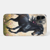 黒馬月花畑 Case-Mate iPhoneケース (裏面(横))