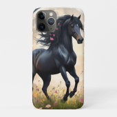 黒馬月花畑 Case-Mate iPhoneケース (裏)
