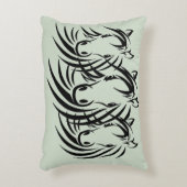 黒馬頭 アクセントクッション (正面(垂直))